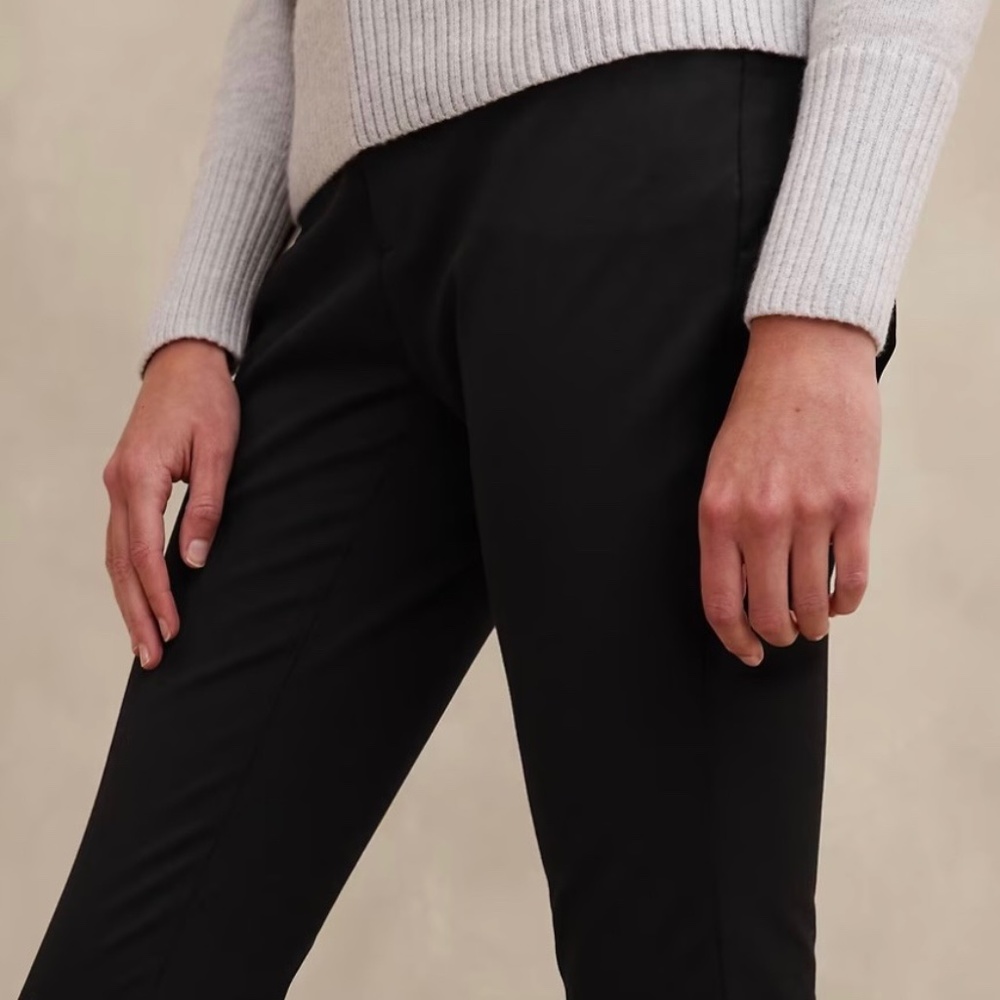 Banana Republic Factory SLOAN CURVY SLIM PANT, NWT, Black, 2